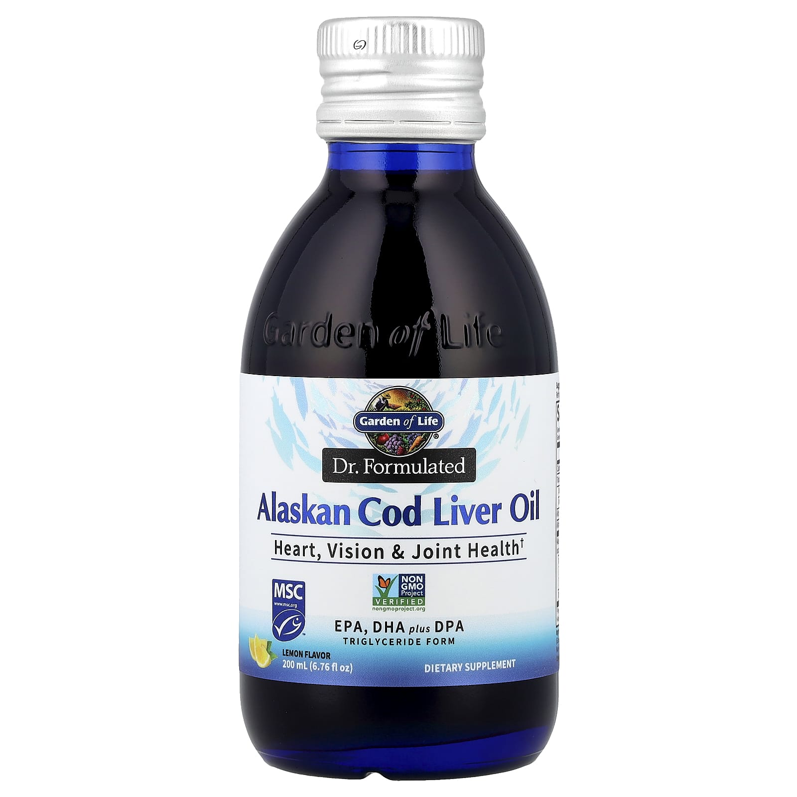 

Dr. Formulated, Alaska Cod Liver Oil, Lemon, 200 Ml (6.76 Fl Oz)
