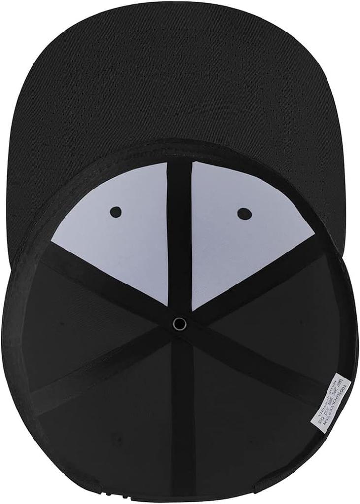 Snapback Hats For Men,Jesus Christian Cross Flat Brim Bill, Embroidery Adjustable Hip Hop Plain Baseball Cap