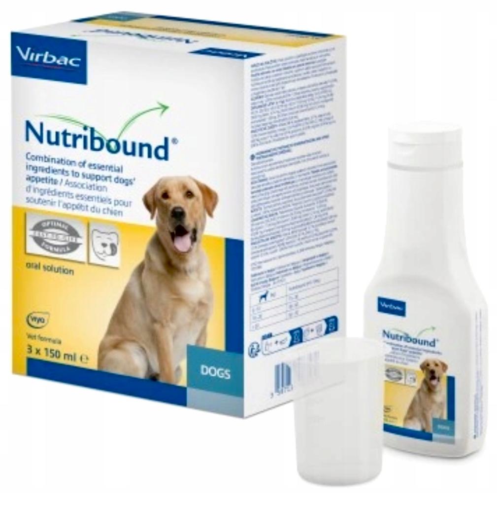 Virbac nutribound Konditionierer für Hunde während der Genesung 3x150ml