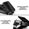 1pc Car ABS Multifunctional Sunglasses Ticket Card Clamp Interior Sun Visor Eyeglasses Storage Holder Clip Auto Accessories