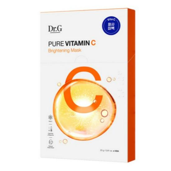 Dr.G Pure Vitamin C Brightening Mask Radiance & Tone-Up Care 5 Sheets