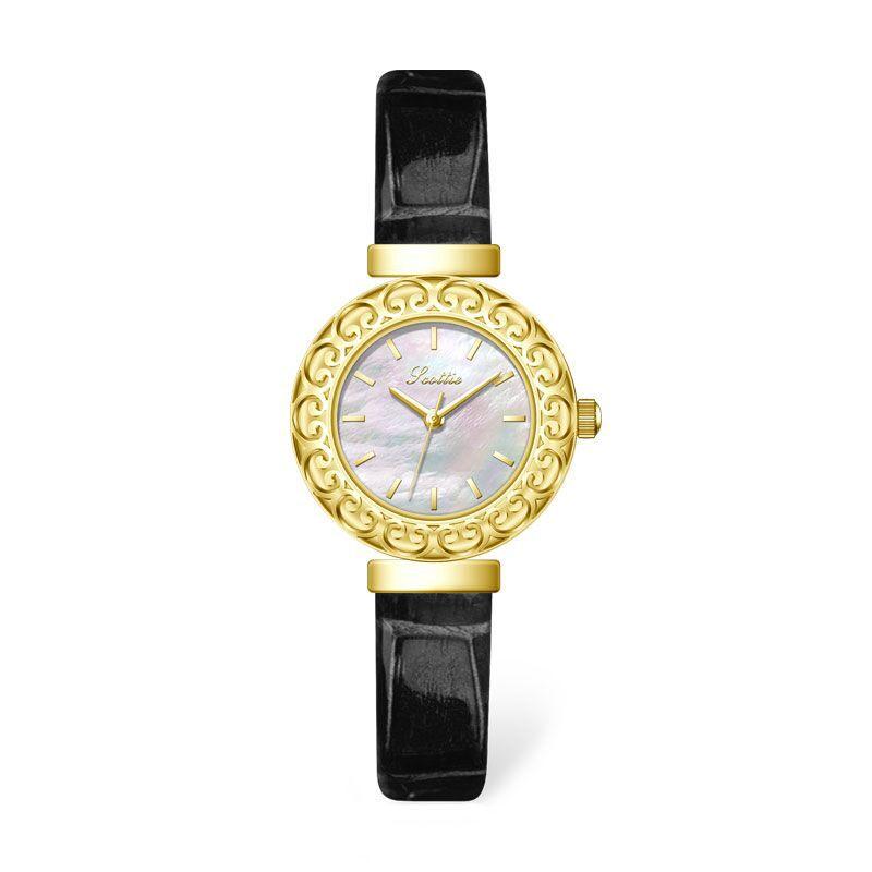 9680 Women'S Watch Steel Belt Chinese Style Watch Women'S Classic Fritillary Surface High Value