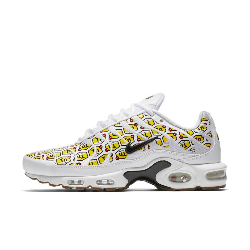 New Nike Air Max Plus Qs All Over Print White 903827-100