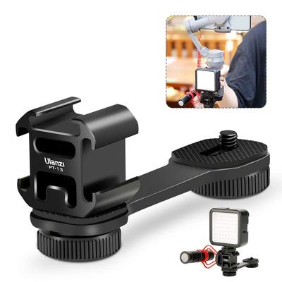 Ulanzi Hot Shoe Bracket for Osmo Mobile Mobile and Camera Official Ulanzi Mount Bracket for Osmo Zhiyun Smooth External Sony Camcorder Camera GoPro