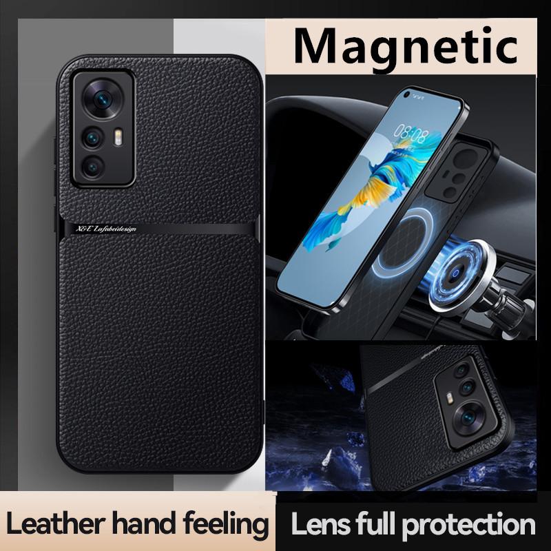 For Xiaomi Mi 12 Pro 12X 5G Case Luxury Leather Texture Magnetic Back Cover for Xiaomi 12Pro Mi12 Pro Mi12X Phone Cases Fundas