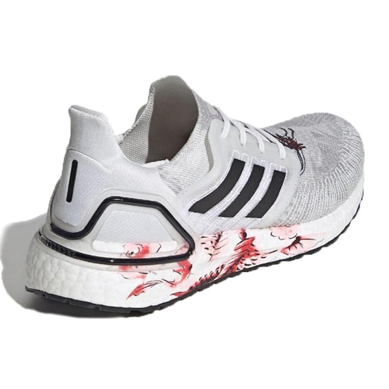 Adidas UltraBoost 20 'Chinese New Year Grey Floral' Sneakers FW4314