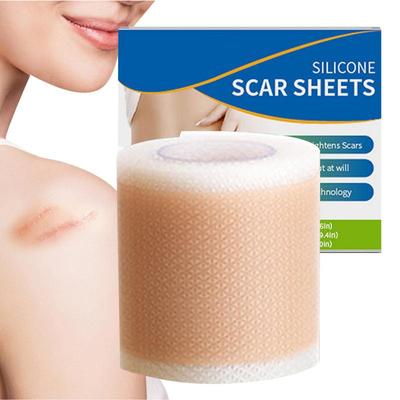 Silikon-Narbentape Selbstklebendes Narbenabdeckband Selbstklebendes Schönheits-Patch Unsichtbares Hautnarben-Patch Wiederverwendbares Silikon-Narbentape