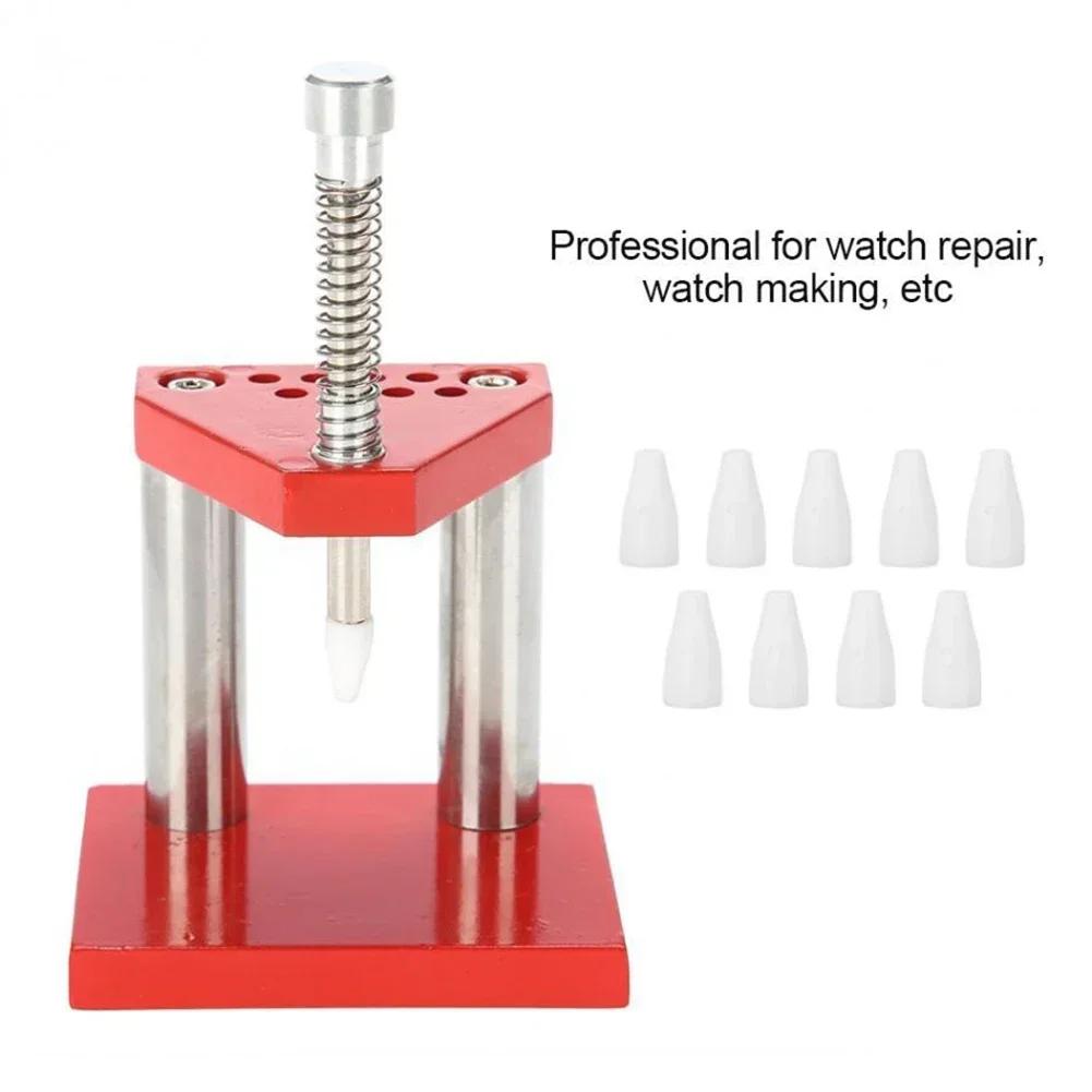 Watch Hand Needle Remover Presser Portable Wristwatch Plunger Puller Accurate Parts Watchmaker Repair Fittings Tools Red