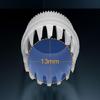 RJ45 Waterproof Connectors Supers Strong Tensile PA66 Ethernets Cable Connectors