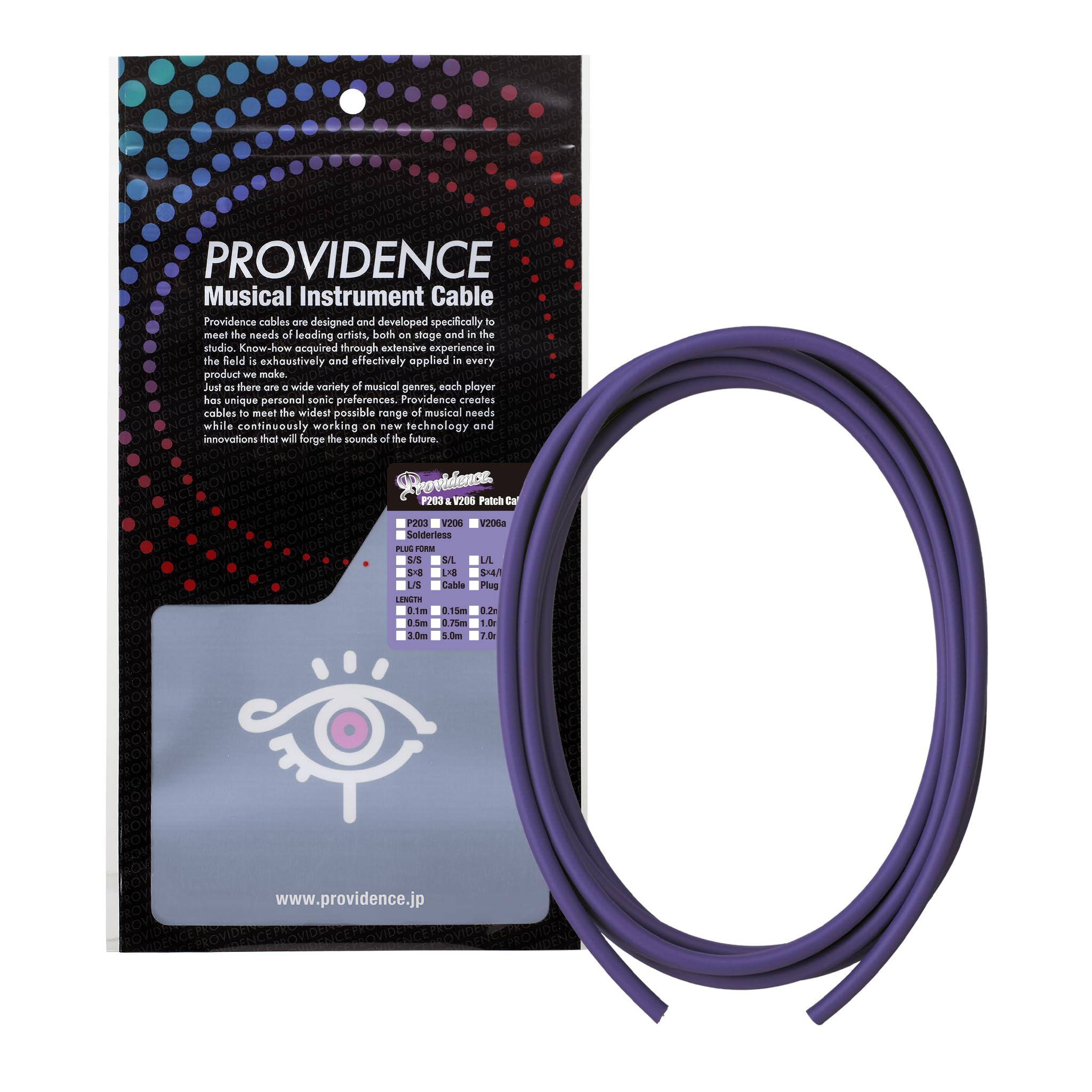 

Providence Patch Cable P203 Solderless Cable 3m (Cable Only)