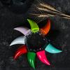 1Pc Motorcycle Helmet Ox Horn Cool Devil Suction Decor Cup Headwear Accessory
