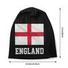 England Flag Skullies Beanies Caps Unisex Women Unisex Outdoor Winter Warm Knit Hat Adult UK Union Jack British Proud Bonnet Hats
