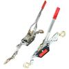 2/4T Wire Rope Hand Power Puller Tighten Tool Mini Tightener Double Hook Lifting Tool Heavy Duty Power Puller Hand Power Puller