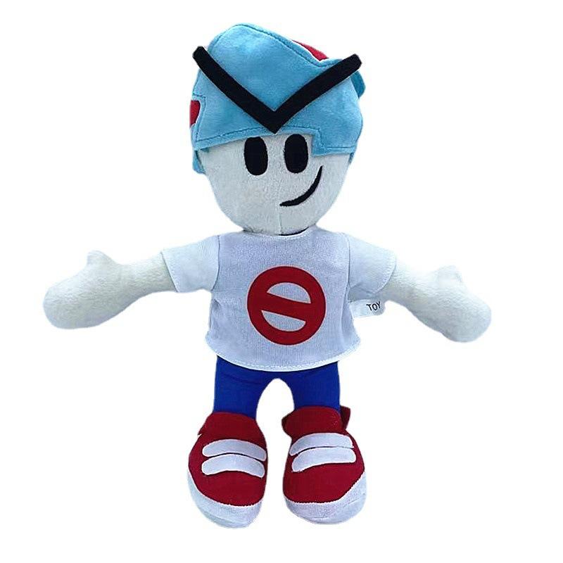 1pz 20-26cm Friday Night Funkin Peluche Skid Pump Friday Whitty Boyfriend Peluche Morbido Ripieno Ditto Peluche Giocattoli Bambini Bambini