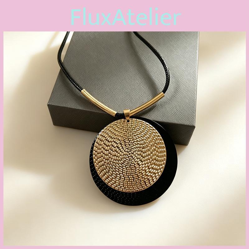 Modern Alloy Chain Necklace With Geometric Shape For Womens Fashion Accessory