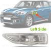 For Mini Countryman F60 2017 2018   Front Fenders Turn Signal Lamp Side Light Indicator  63137406369 63137406370