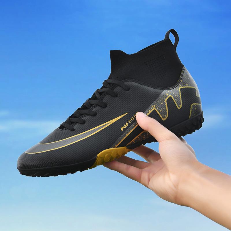 Teenagers Adults High Top Short Nail Soccer Shoes Training Sports Shoes Children's Soccer Shoes Sports Shoes