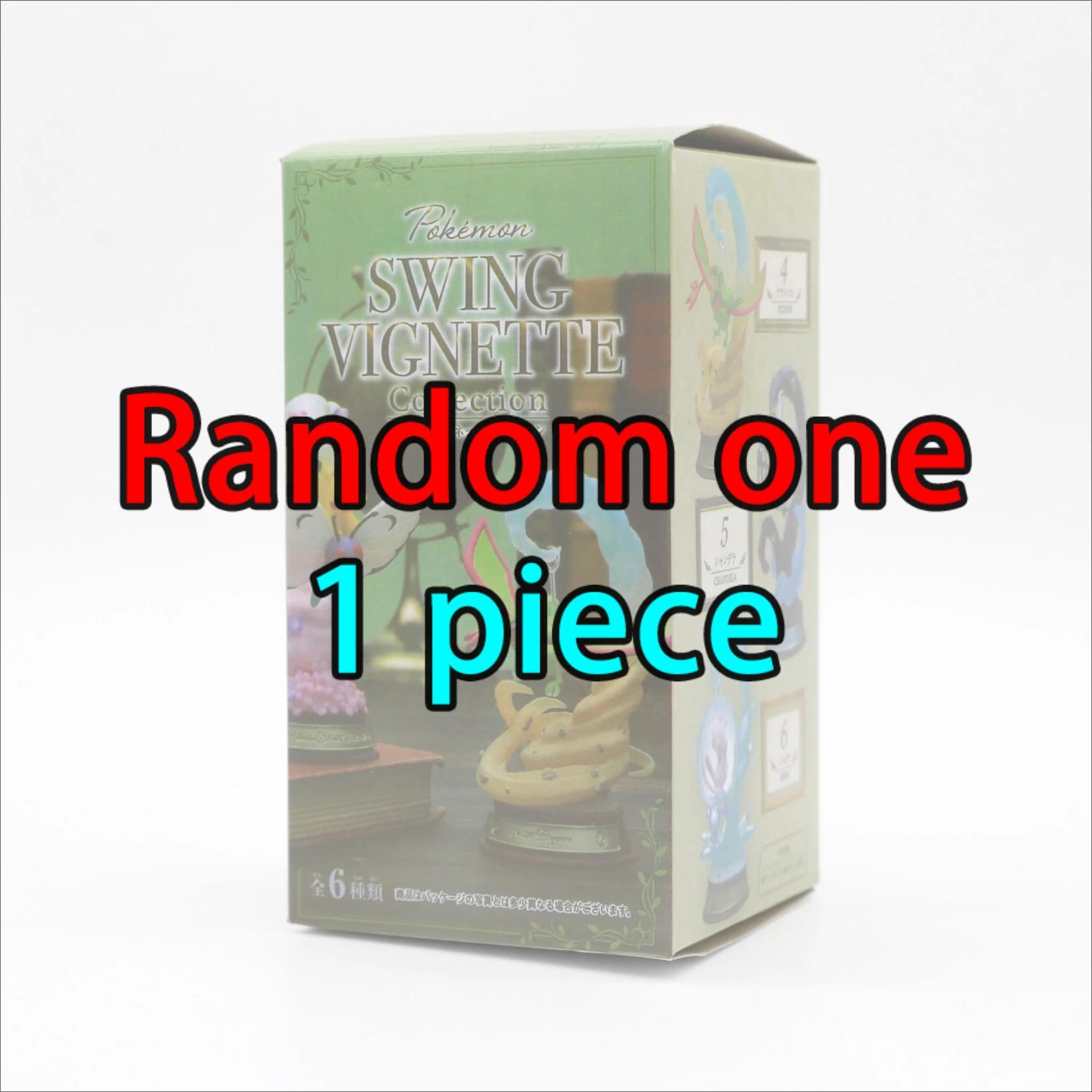 

Коллекция фигурок Покемонов Свинг Виньетка Чанделюр Флайгон Дрифлун Сцена Блайнд Бокс Настольные украшения Детские подарки на день рождения