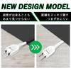 Extension Cord 3m 1 Port 1500w PSE Certified Double Covered Clean Wiring Fire Prevention Insulation Cold Resistant Heat Resistant Power Strip 3m Dust