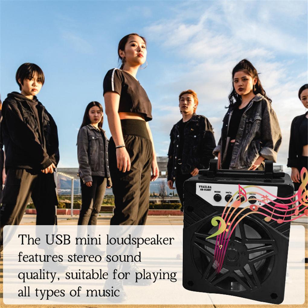 Loudspeaker Sound Speaker USB Portable Stereo Stereo Sound Sound Equipment Bluetooth-compatible Outdoor Speaker