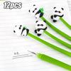 20pcs Panda Shake 0.5mm Neutral Pens Student Gift Cute Soft Creative Stationery Prize Cartoon Writing Supplies Rocking Pen Stationery for Student