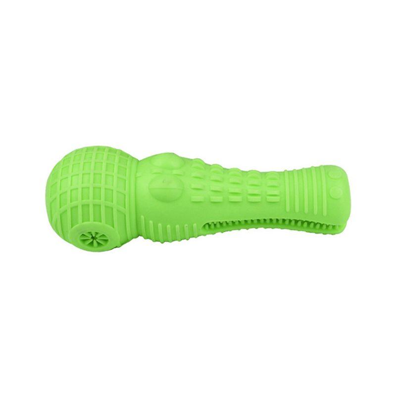 

M-Modern-Gnawing Simulation Crocodile Molar Stick Dog Toothbrush Vocal Teeth Cleaning Interactive Bite Resistant Pet Supplies Gr зелёный