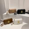 Summer new exquisite simple retro fashion casual 2025 texture shoulder crossbody portable underarm bag women