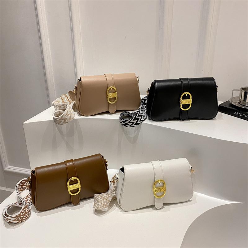 Summer new exquisite simple retro fashion casual 2025 texture shoulder crossbody portable underarm bag women