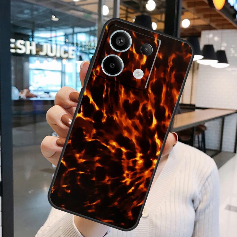 Tortoise Shell Pattern Case For Xiaomi Redmi Note 14 Pro 10 11 12 13 15 Pro Plus Redmi 15 10C 12C 13C 14C 15C Cover