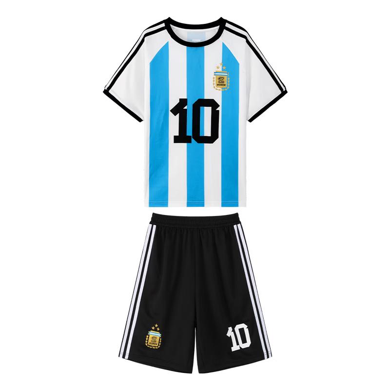 Zuoxi Boys Quick-Dry Color-Block Short-Sleeve Sports Set 150