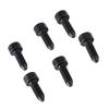 6PCS Guitar Hex Head Screws Double Tremolo Bridge Saddle String Locking Screw with Taper Tip