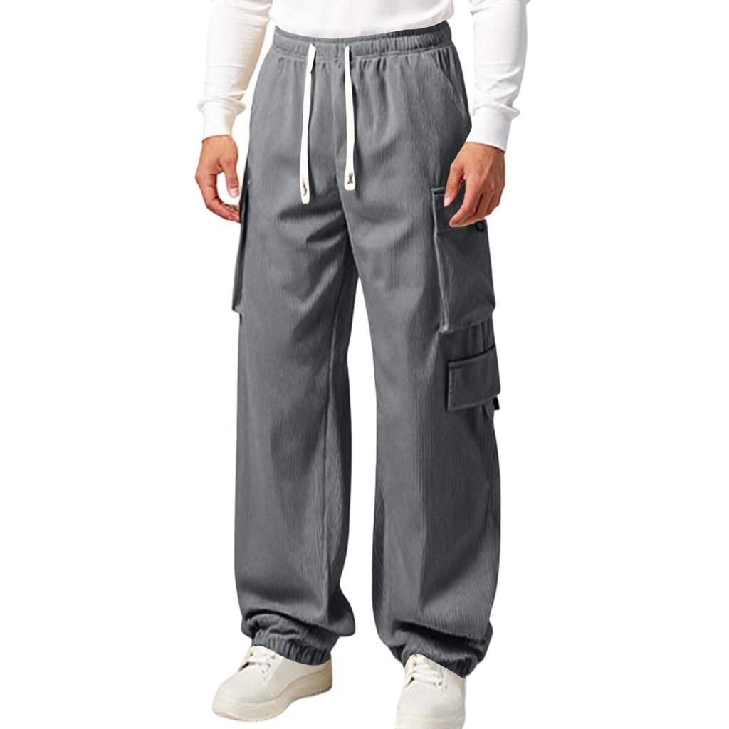 Men's Fashion  Leisure  Middle Waist  Long Style  Casual Pants
