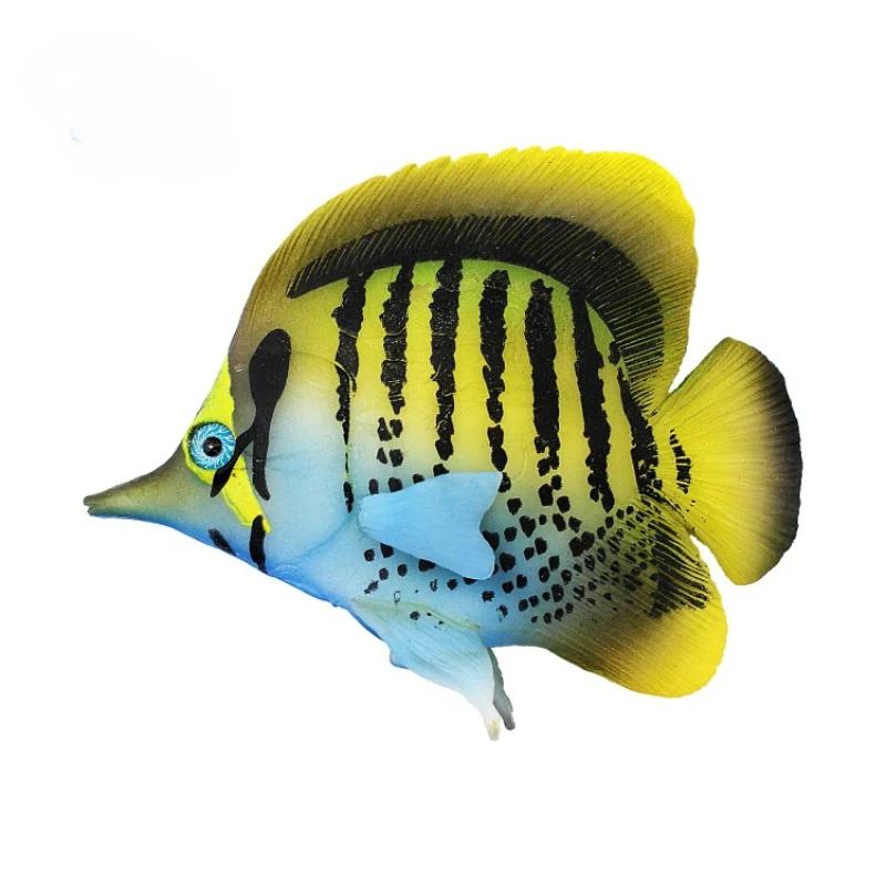 New Simulated Silicone Luminous Fish Plastic Marine Tropical Fishs Aquarium Aquascape Fairy Fish Decoration Ornamental Supplies