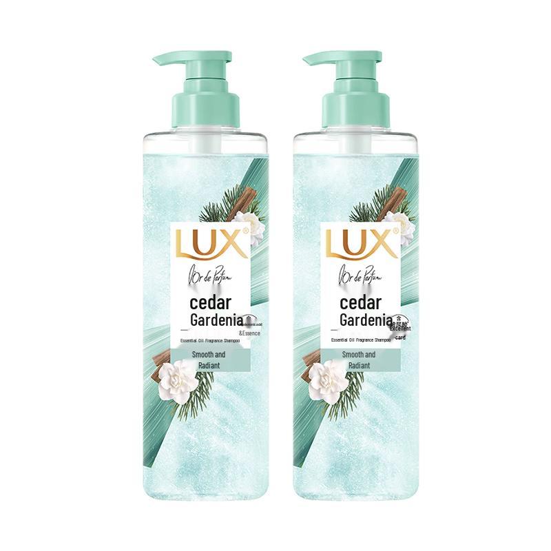 LUX Cedar Gardenia Essential Oil Fragrance Shampoo 2x470ml