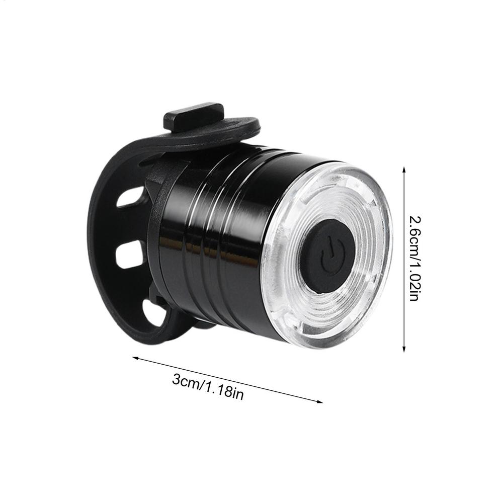 

Светодиодный велосипедный задний фонарь для велоспорта, водонепроницаемый, пыленепроницаемый, задние фонари для велосипедов, легкий задний фонарь, аксессуары для велосипедного фонаря белый