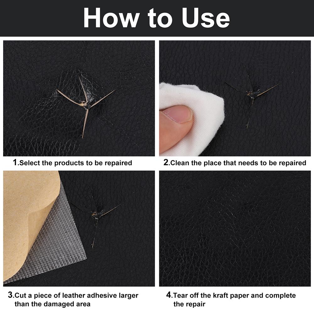 Home & Living Stick-on Sofas Self-Adhesive Couches Repair Stickers Leather Repair Tape Repairing Patch