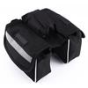 Fahrrad Fahrrad Radfahren Rahmen Pannier Sattel Vorne Rohr Tasche Doppel Seite Beutel Schwarz