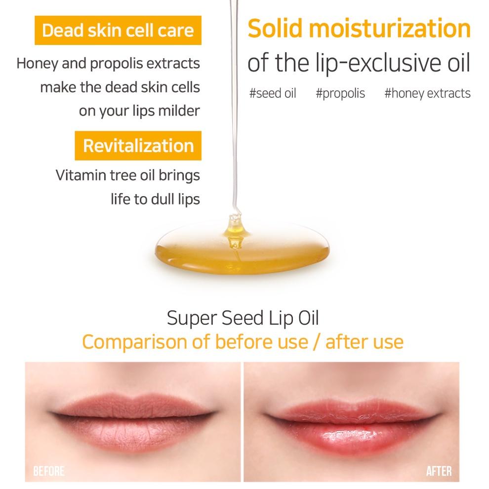 Petitfee Super Seed Lip Oil 3,5g AUTHENTIC STORE