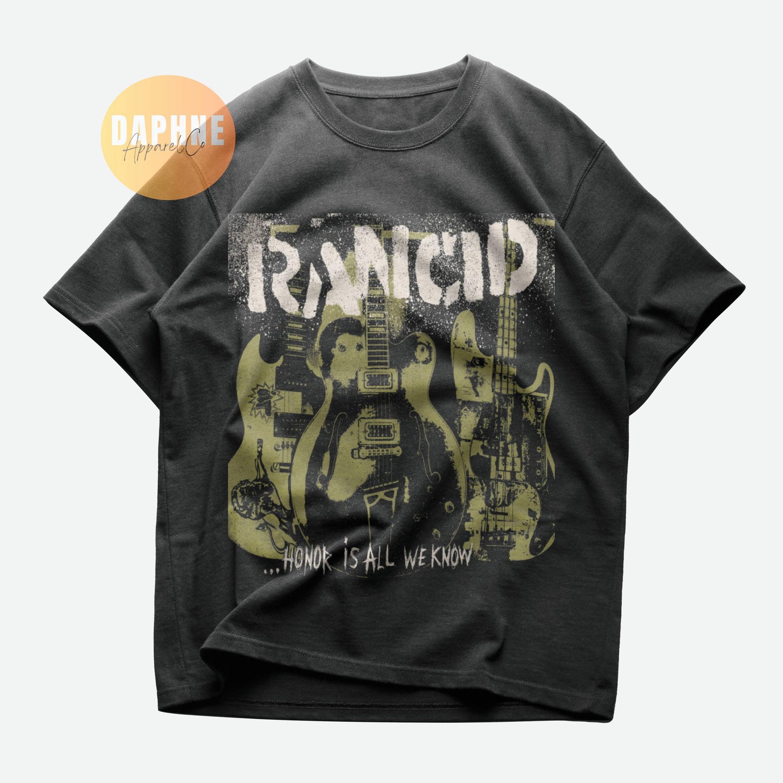 Rancid Band T shirt: Honor Is All We Know, 90s Punk Rock 3XL