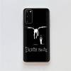 AD88 Death Note Clear Case for Samsung A04 A14 A23 A34 A54 M23 M33 M52 M53 Realme 10 9 C30S C35 C55 VIVO Y02 Y21 Y33S Y51 X80 V25 Cover