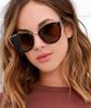 Vintage Cat Eye Sunglasses Women Fashion Brand Designer Sunglasses Female Sexy Leopard Cateyes Black Gradient