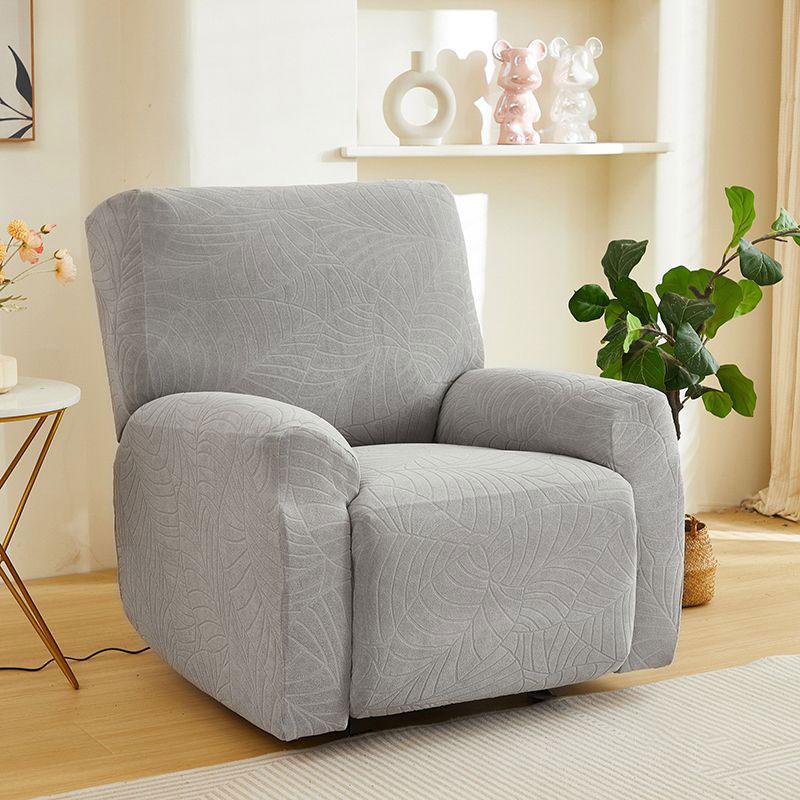 

Водонепроницаемые чехлы для диванов-реклайнеров, эластичные жаккардовые чехлы для кресел, чехлы для ленивых мальчиков, чехлы для диванов и стульев для гостиной, защитные чехлы 1 Seater(4pcs)