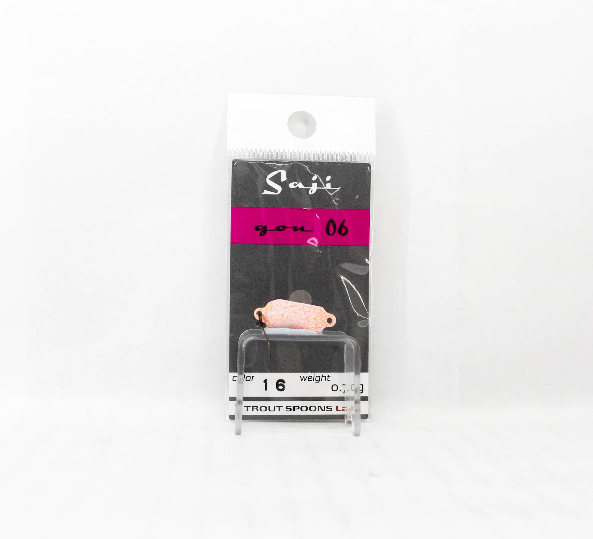 

Rob Lure Spoon Saji Gou 06 0.7 grams Sinking Lure 16 (0529)