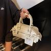 Premium handbag women's 2025 popular new work commuter Boston bag niche shoulder messenger bag