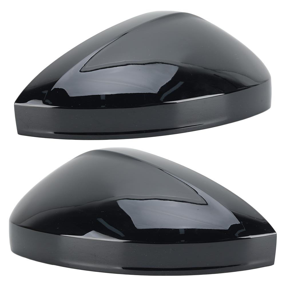 Rearview Mirror Housing Cover Cap For Volkswagen Tiguan 2008 2009 2010-2017 Glossy Black Side Mirror Cover Cap Car Accessories