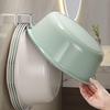2Pcs Stainless Steel Washbasin Hook Multifunction Punch-Free Kitchen Bathroom Rack Basin Storage Rack Towel Hanging Holder