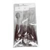 5 Pcs Painting Mixing Scraper Painting Spatula Set Palette Scraper Set Painting Tool for Canvas Painting
