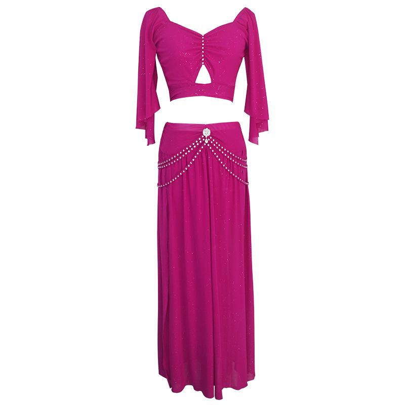 Conjunto de Disfraz de Malla Adelgazante para Danza del Vientre Nuevo 2025