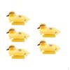 5Pcs Plastic Duck Hunting Decoy Floating Decor