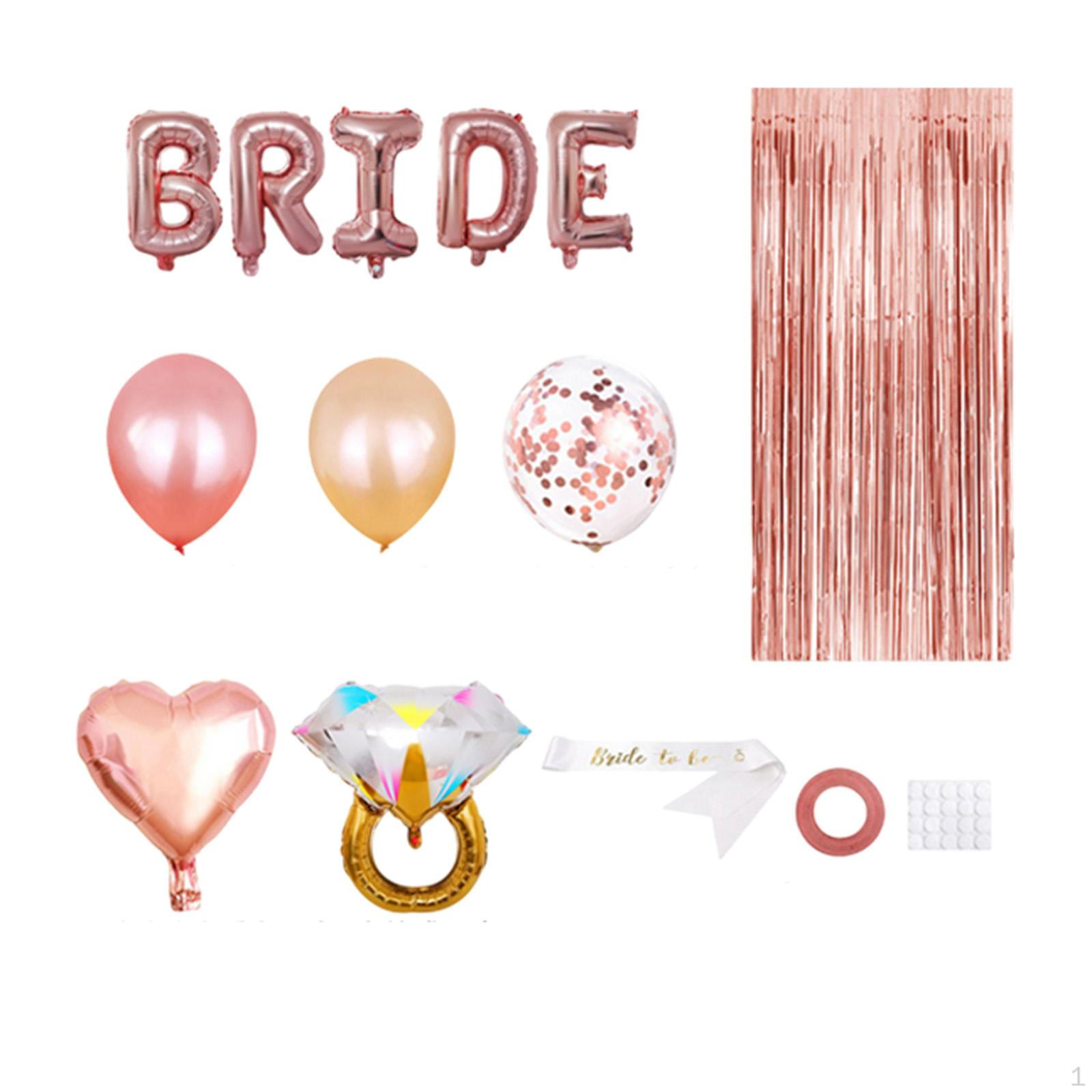 

Hanging Balloon Decoration for s Day Birthday Party Accessories, Set of 70, Latex Balloons and Rose Golden